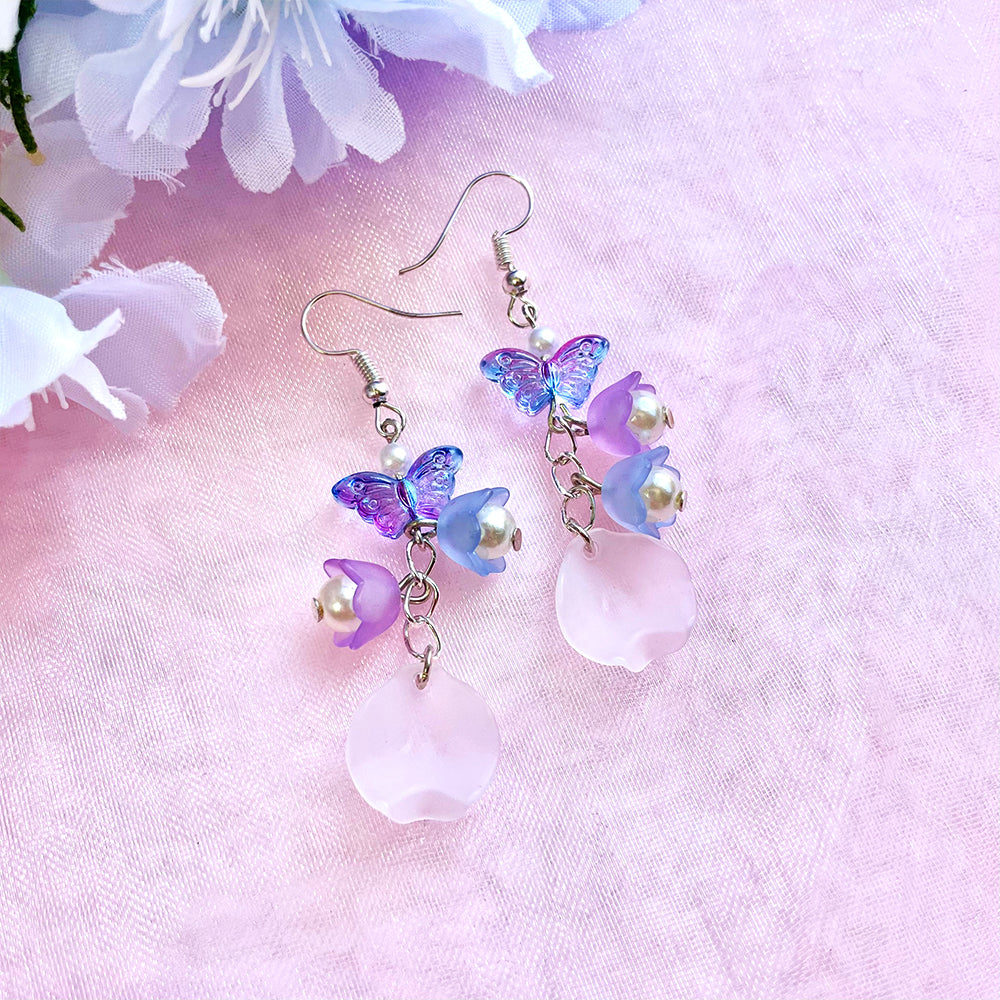 Butterfly Flowerbud Earring