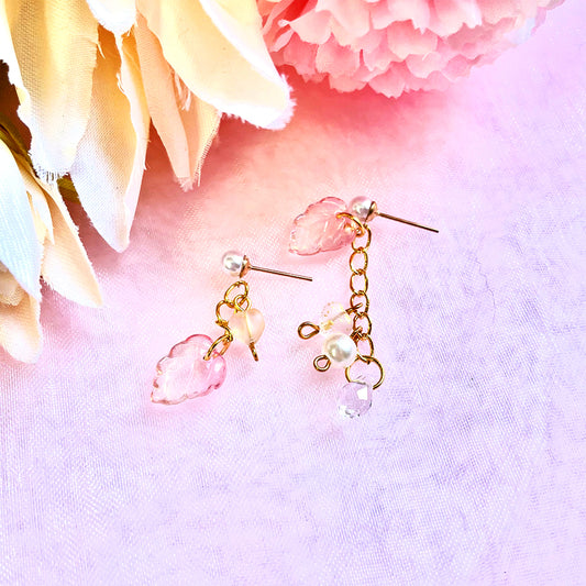 Leaf Bead Earring