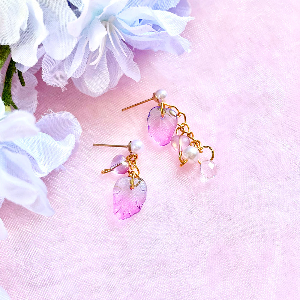Leaf Bead Earring