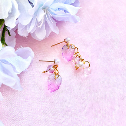 Leaf Bead Earring