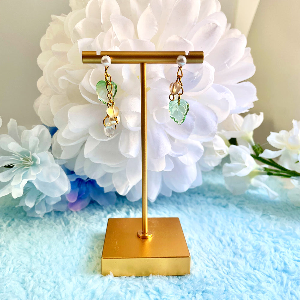 Leaf Bead Earring