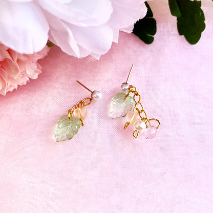 Leaf Bead Earring