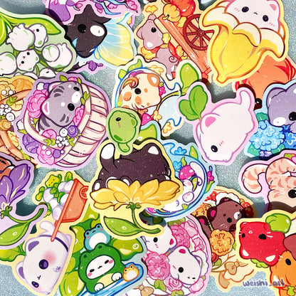 Kitty Cottage Stickers