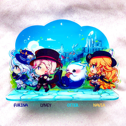 BUILD YOUR TEAM Genshin Impact Standees