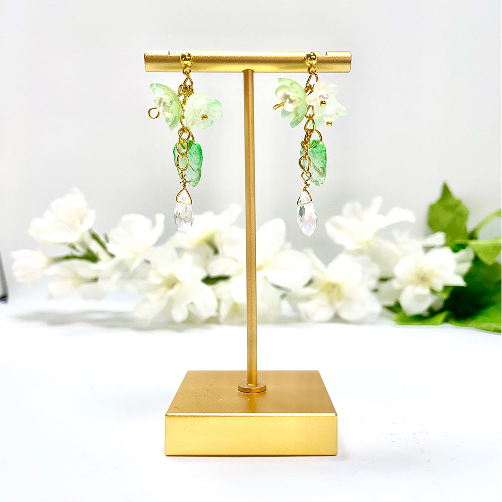 Teardrop Flowerbud Earring
