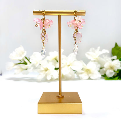 Teardrop Flowerbud Earring