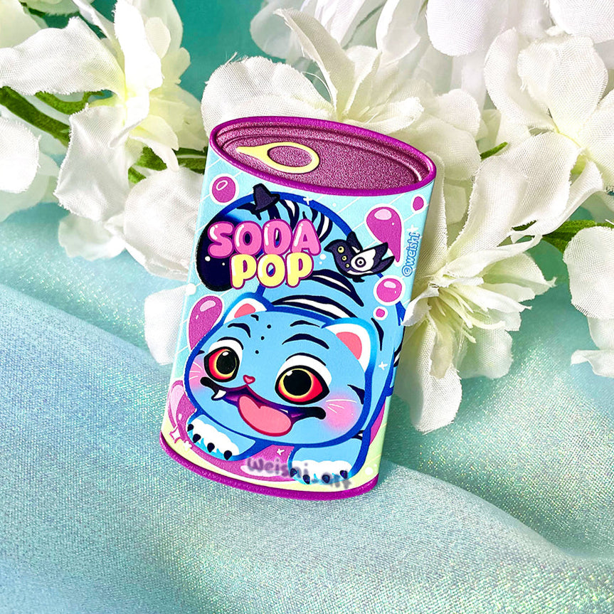 Tiger Soda Button