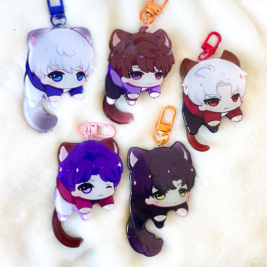 LADs KITTY CHARMS