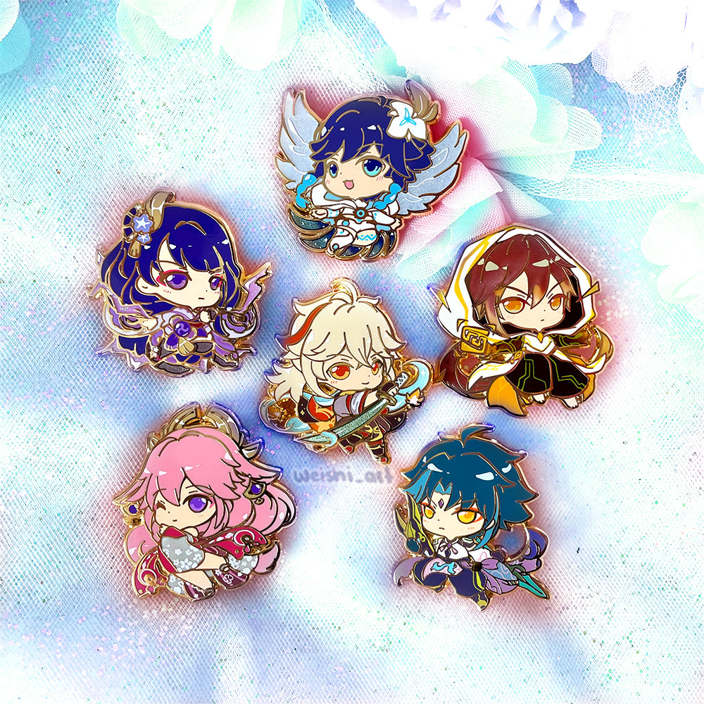 GENSHIN IMPACT PIN Set F