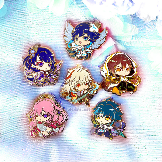 GENSHIN IMPACT PIN Set F