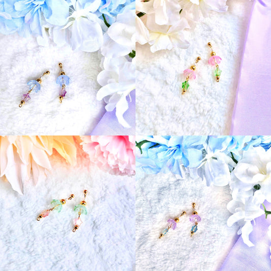 Flower Bead Earring