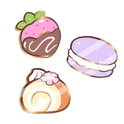 [PREORDER] Meowlicious Enamel Pins ETA December - January 2027
