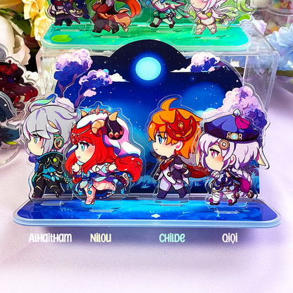 BUILD YOUR TEAM Genshin Impact Standees