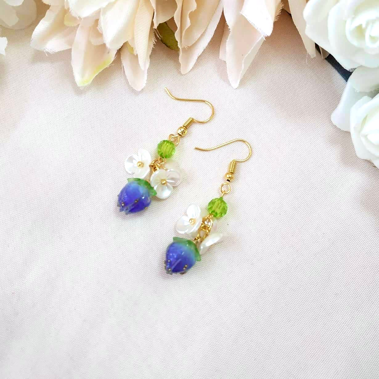 Strawberry Charm Earring