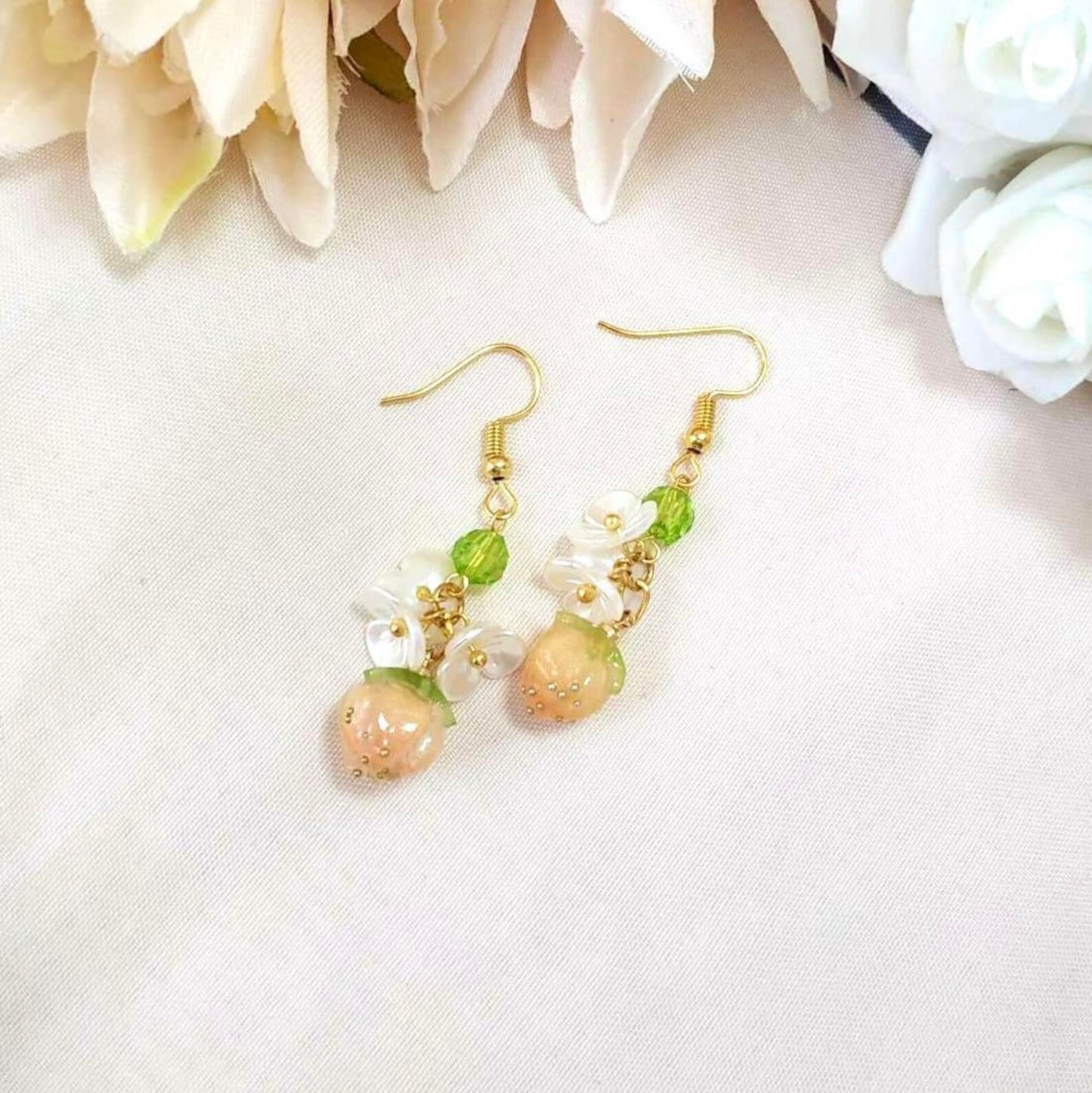 Strawberry Charm Earring