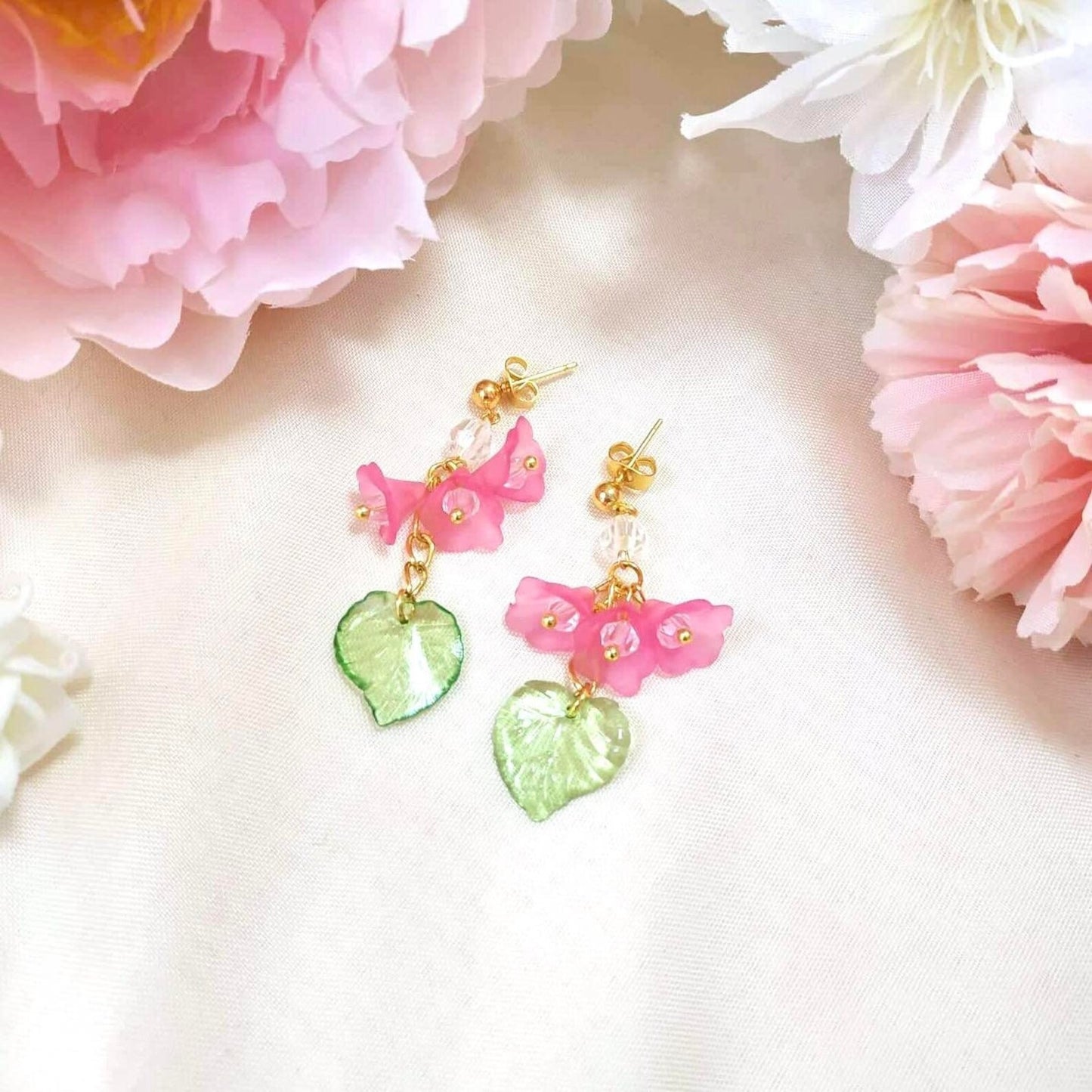 Flower Bead Earring