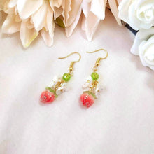 Load image into Gallery viewer, Strawberry Charm Earring
